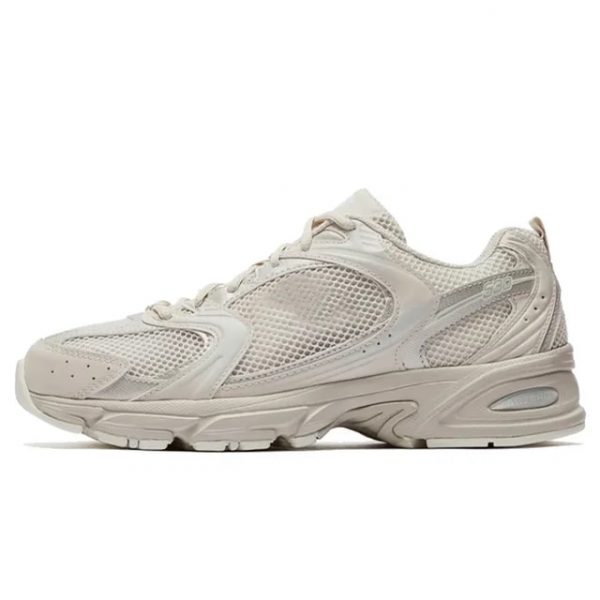 Basic Runner Sneakers- Cream